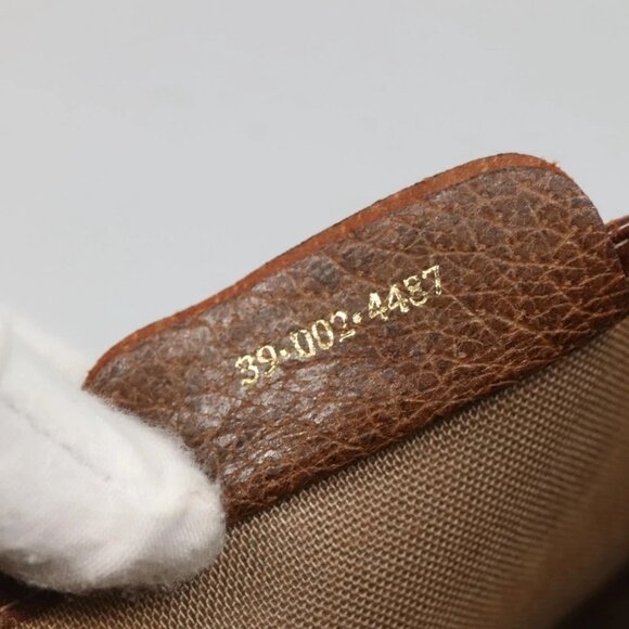 GUCCI GG Supreme Web Sherry Line Tote Bag PVC Beige - Picture 11 of 16